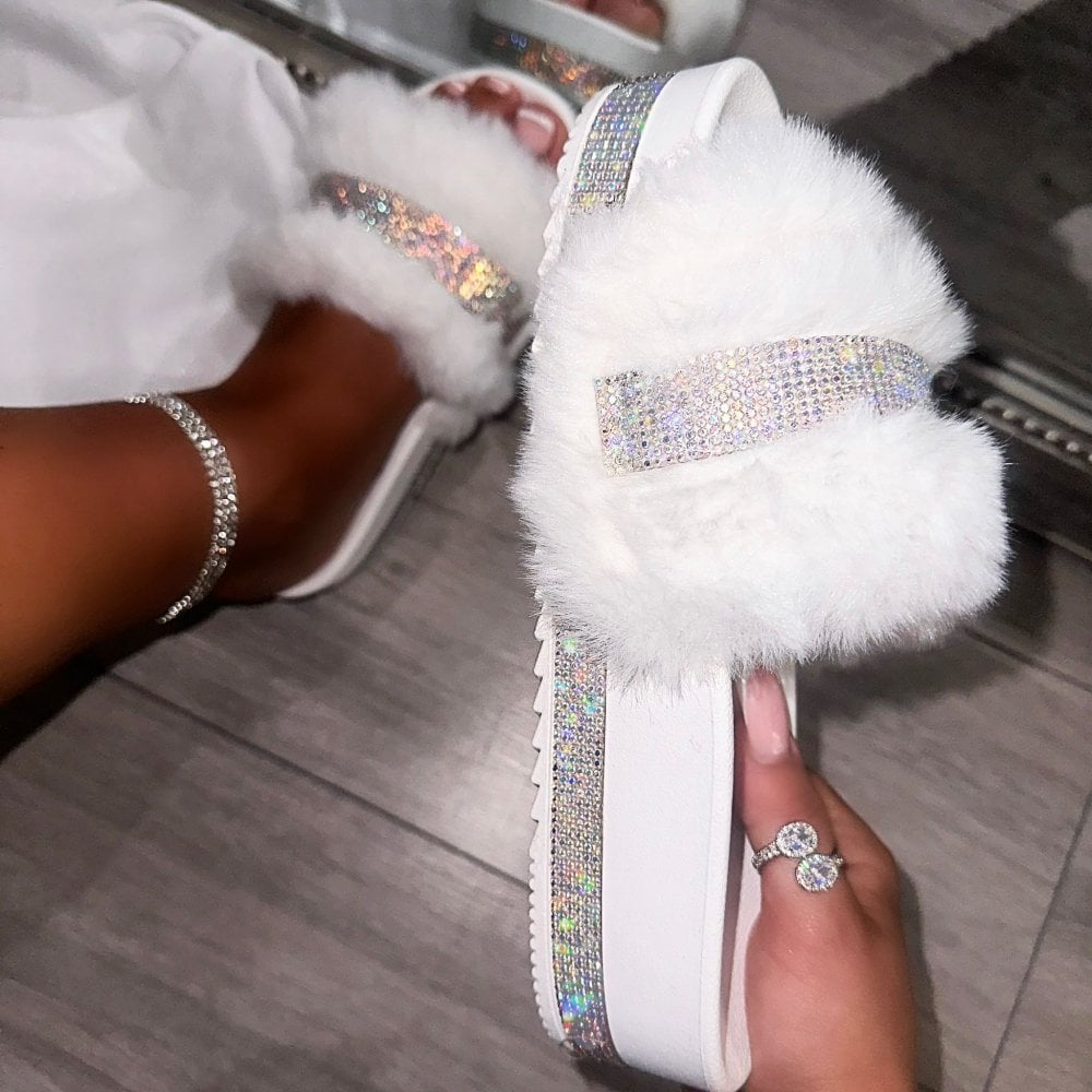 Sparkly White Sliders